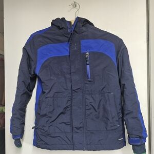 Lands' End Boys Dark and Bright Blue Performance Jacket